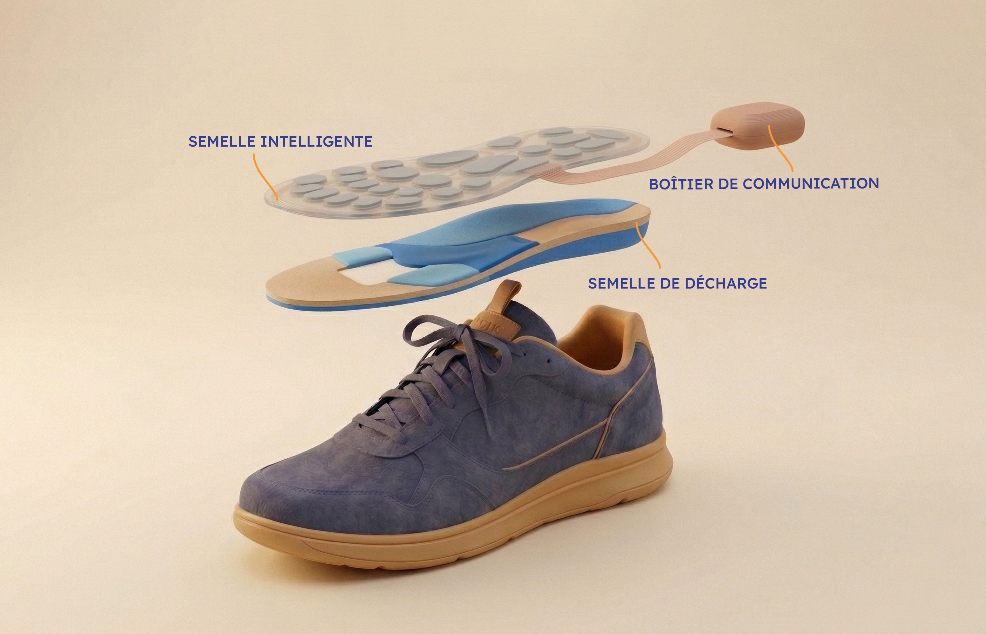 Digi'Feet — semelle connectée